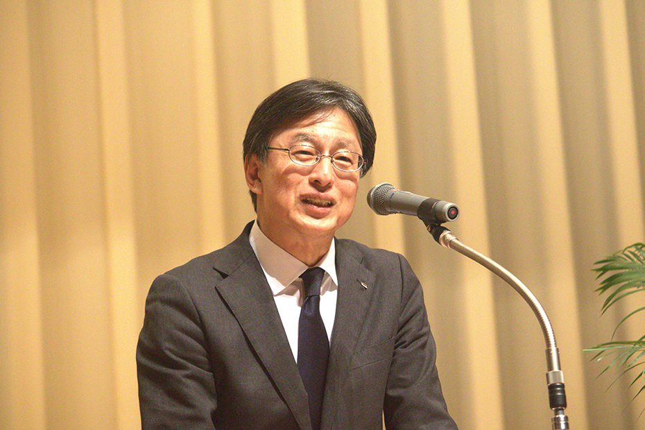 小牟田社長による開会挨拶