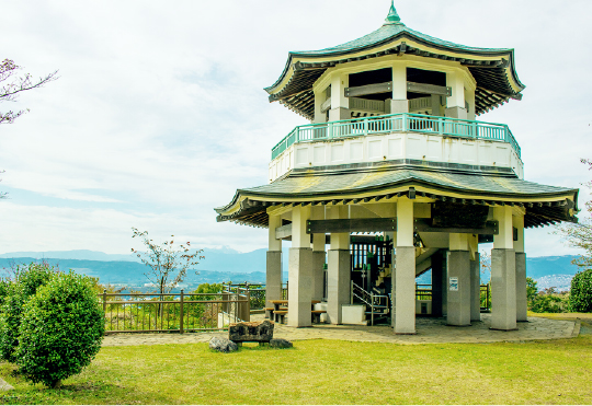 権現山の展望台